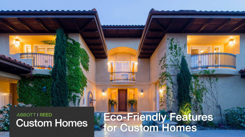 SLO Custom Homes Eco Features